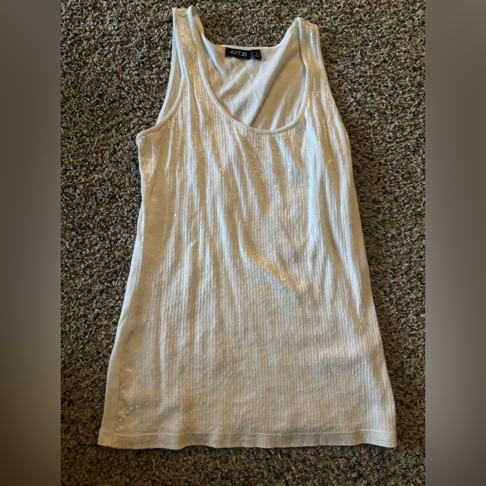 Apt 9 Sequin Tank Top